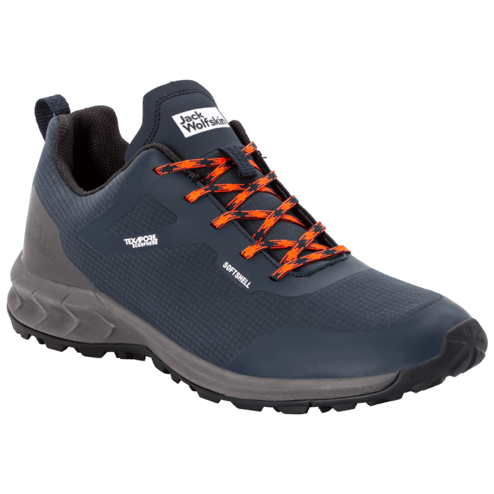 Nattblå Mäns Skogsskal Texapore Low Fashion Jack Wolfskin