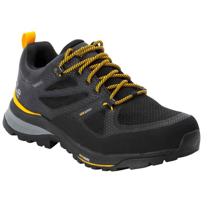 Kollektion Herrkraft Anfallare Texapore Low Jack Wolfskin Svart